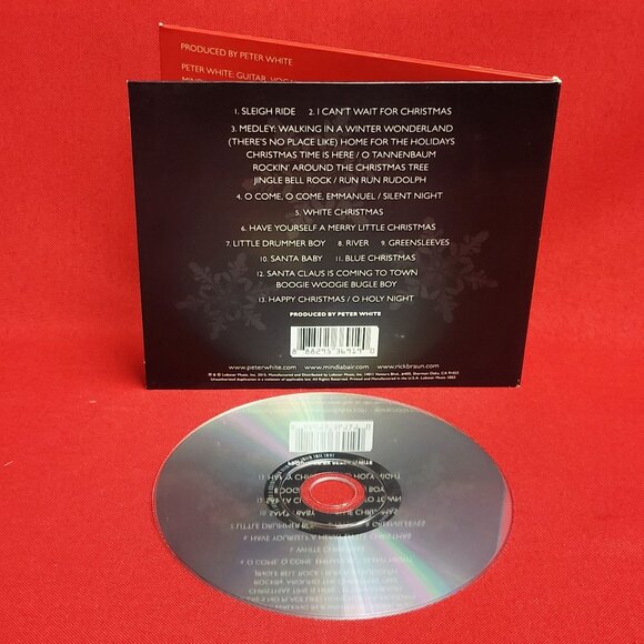 Peter White Christmas Live Featuring Mindi Abair & Rick Braun CD Signed 2015 - Picture 8 of 8